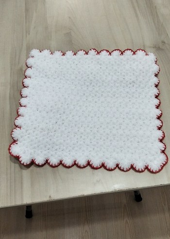 Çiçek Desenli Beyaz Banyo Süngeri - Görsel 3