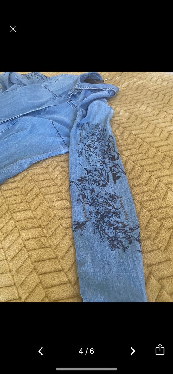 Setrms markaUzun Kollu Nakışlı Uzun Kot tunik - Görsel 4