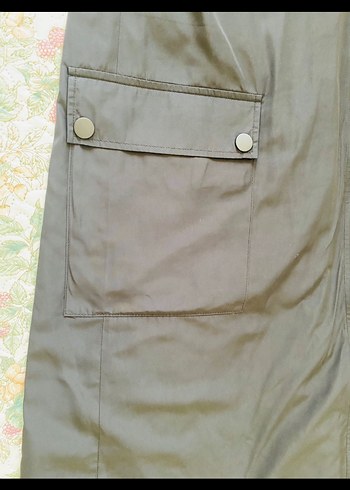 Kadın Ekoseli Uzun Kollu çift taraflı yağmurluk - Görsel 7