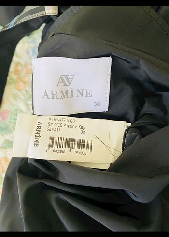 Kadın Ekoseli Uzun Kollu çift taraflı yağmurluk - Görsel 8