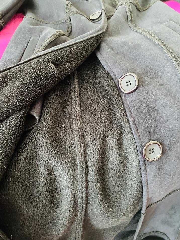 Süet kaban - Görsel 4