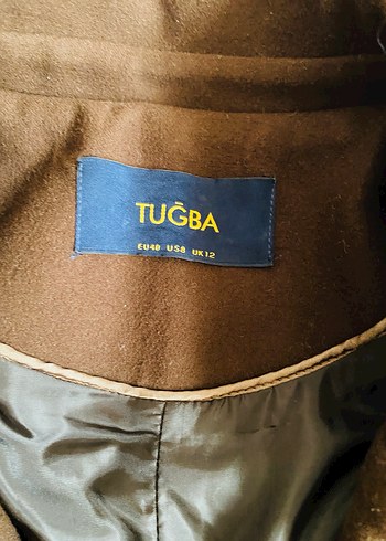 Düğmeli Kahverengi Uzun Kadın Kaban - Görsel 5