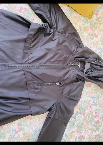 Kadın Siyah Uzun Kemerli Yağmurluk - Görsel 5