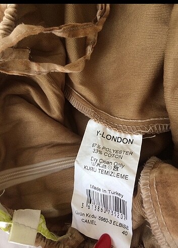 36 Beden Y-London elbise