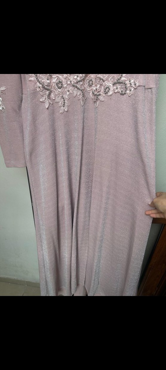 Kız Çocuk Pembe V Yakalı Fermuarlı Bluz - Görsel 3