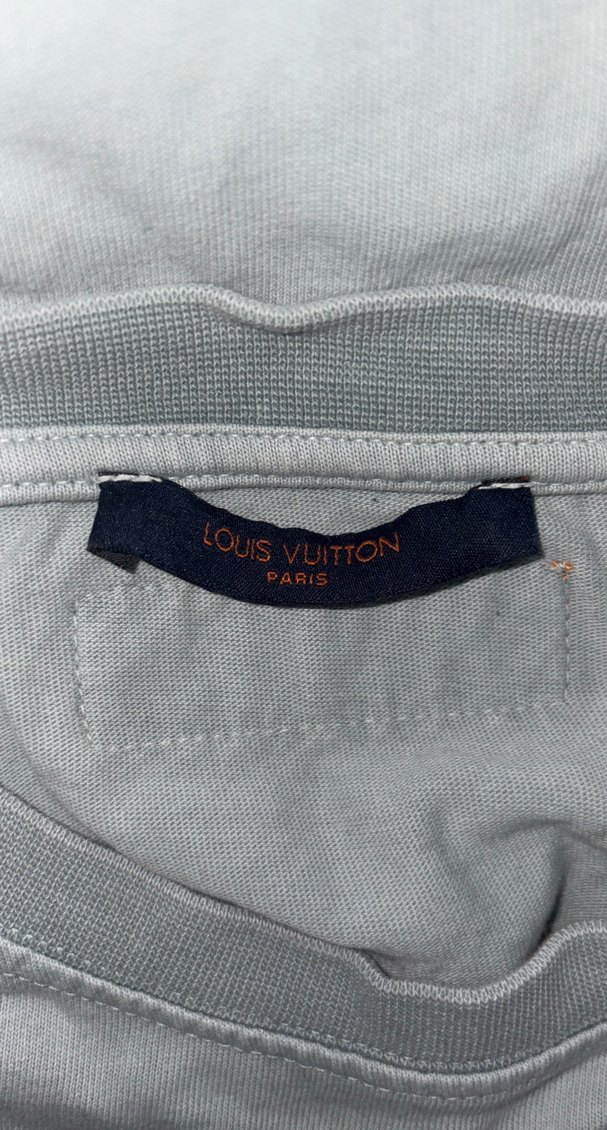 Gri Keten Erkek Tişört - Görsel 3