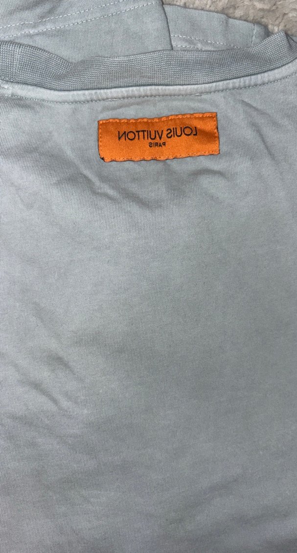 Gri Keten Erkek Tişört - Görsel 2