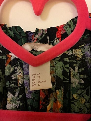40 Beden çeşitli Renk H&M Elbise