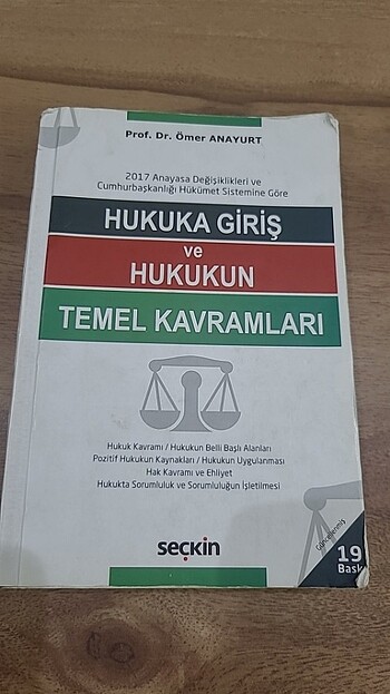 Hukuka giriş ve hukukun temel kavramları