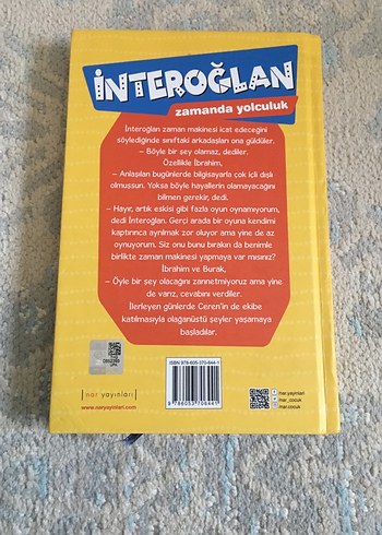 Interoçlan 1: Zamanda Yolculuk Çocuk Kitabı - Görsel 2