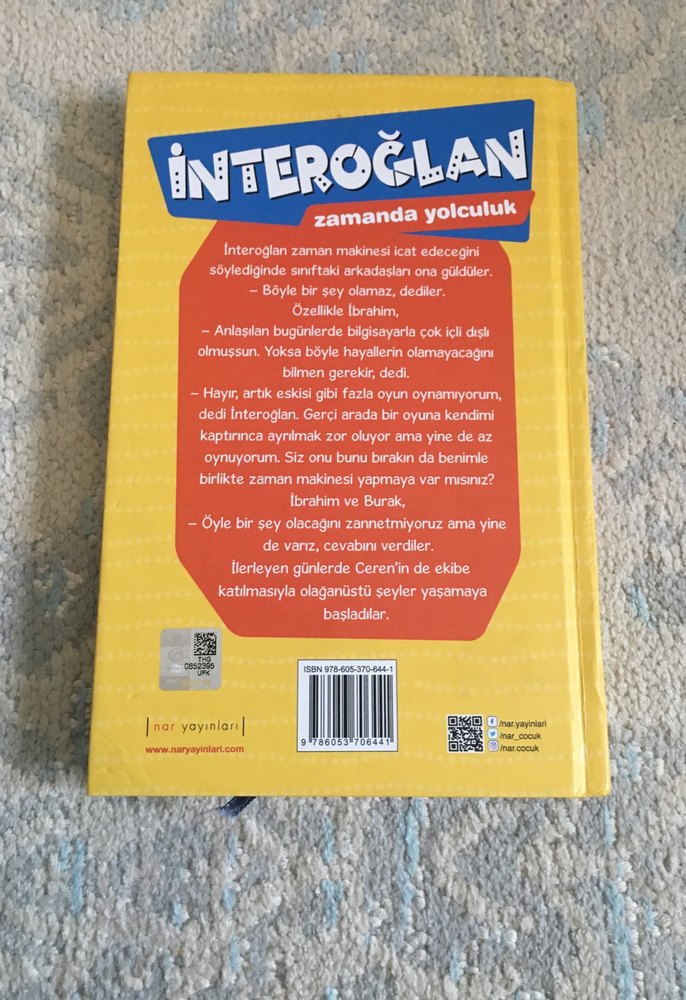 Interoçlan 1: Zamanda Yolculuk Çocuk Kitabı - Görsel 2