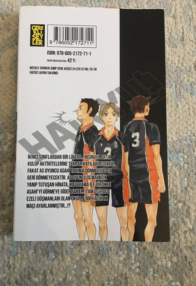 Haikyuu! Cilt 3 Manga - Görsel 3