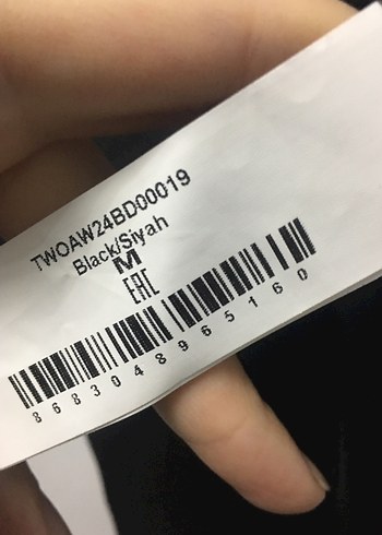 Siyah Uzun Kollu V Yaka Kadın Bluz - Görsel 2