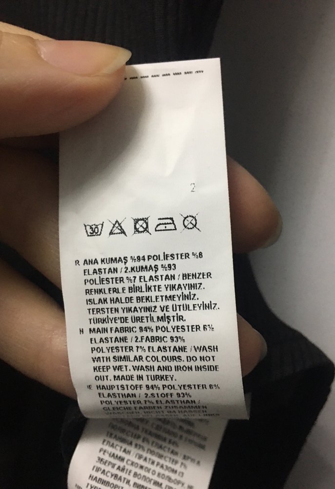 Siyah Uzun Kollu V Yaka Kadın Bluz - Görsel 3