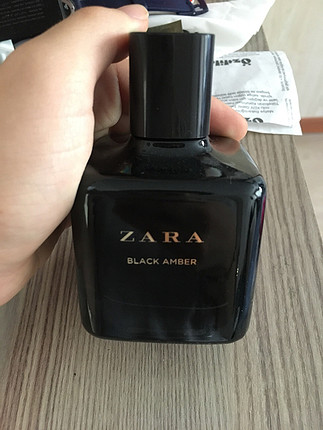 Zara black amber parfüm 