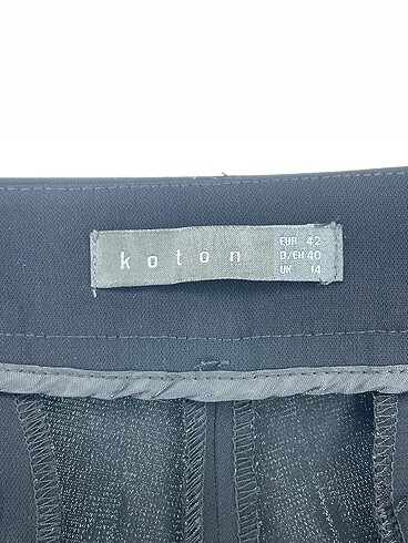 42 Beden siyah Renk Koton Kumaş Pantolon %70 İndirimli.