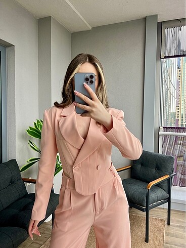 Tasarım blazer takım
