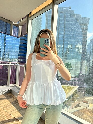 Zara model balerin bluz