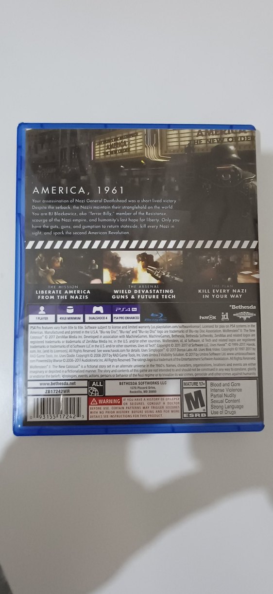 Wolfenstein II: The New Colossus PS4 Oyunu - Görsel 2