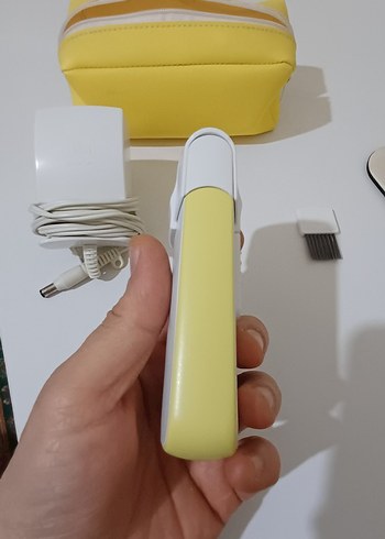 Braun Comfort Şarjlı Model Sarı Epilatör Seti - Görsel 7