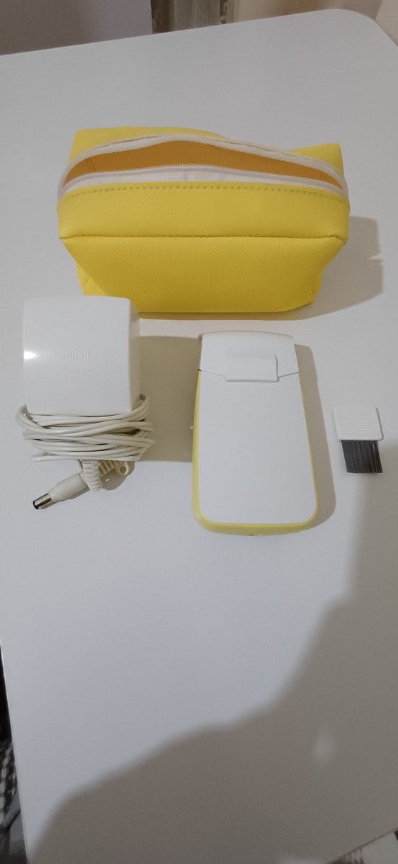 Braun Comfort Şarjlı Model Sarı Epilatör Seti - Görsel 2