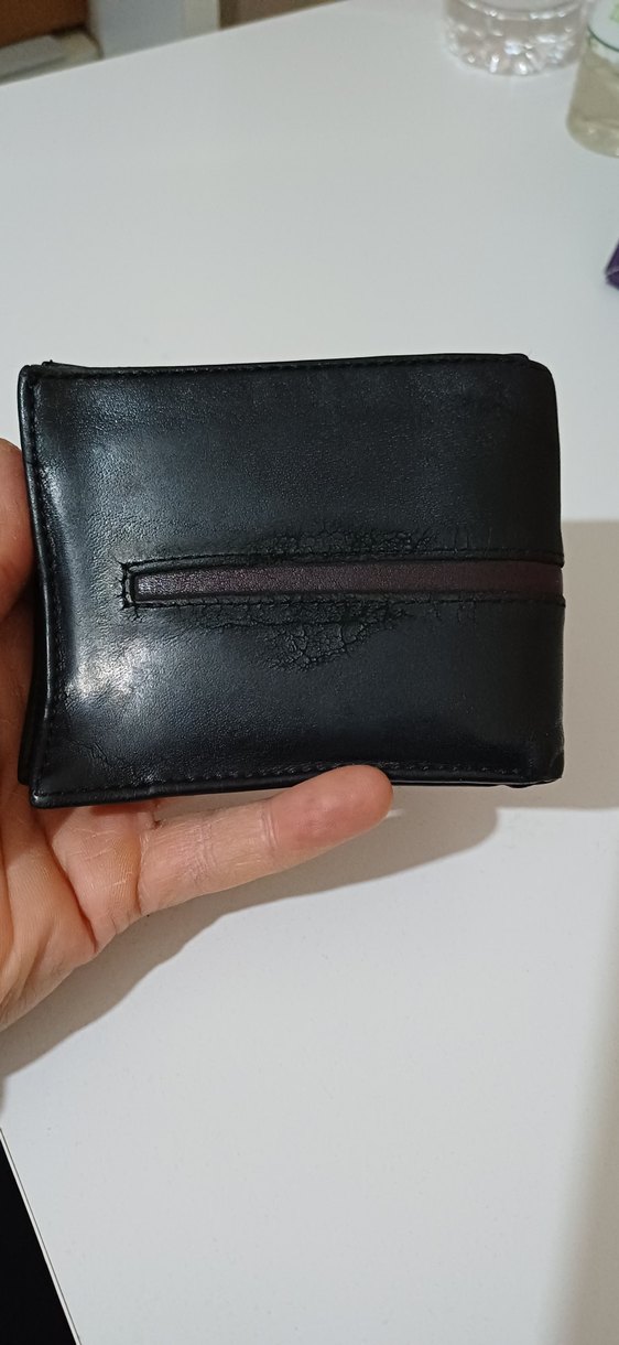 LC Waikiki Hakiki Koyun Derisi Erkek Cüzdan - Görsel 3