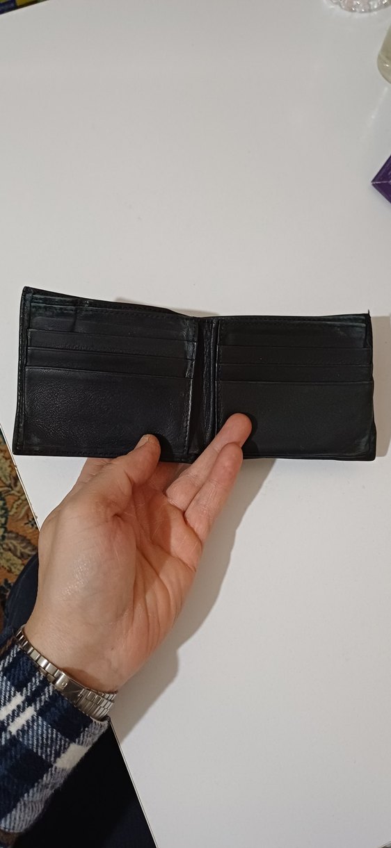 LC Waikiki Hakiki Koyun Derisi Erkek Cüzdan - Görsel 4