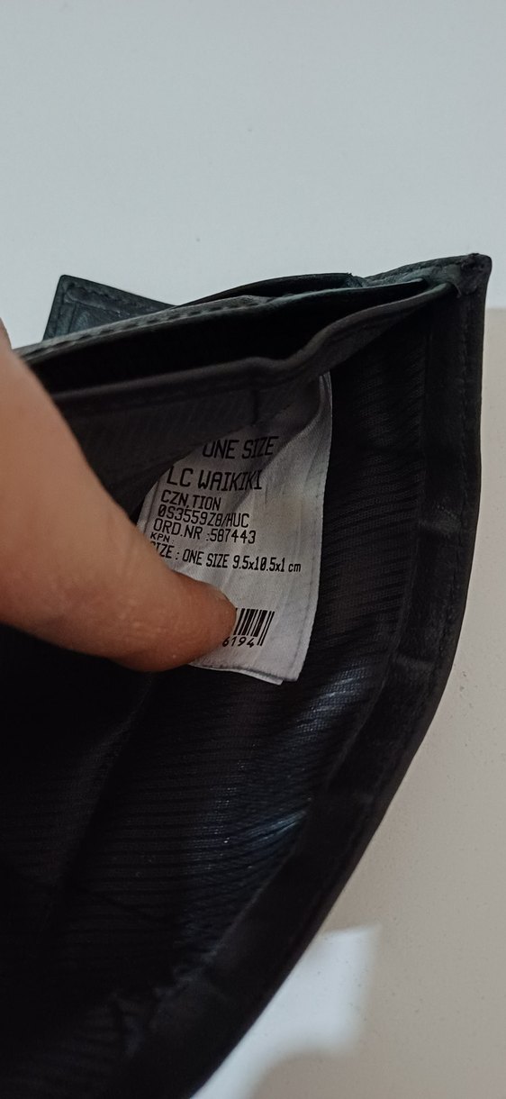 LC Waikiki Hakiki Koyun Derisi Erkek Cüzdan - Görsel 2