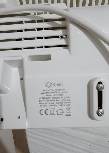 Kiwi 2000 Watt Fanlı Isıtıcı - Görsel 6