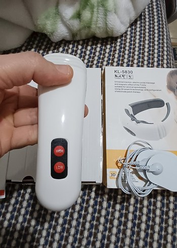 KL-5830 3D Beyaz Akıllı Masaj Cihazı - Görsel 7