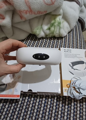 KL-5830 3D Beyaz Akıllı Masaj Cihazı - Görsel 5