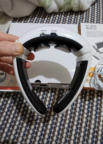 KL-5830 3D Beyaz Akıllı Masaj Cihazı - Görsel 6