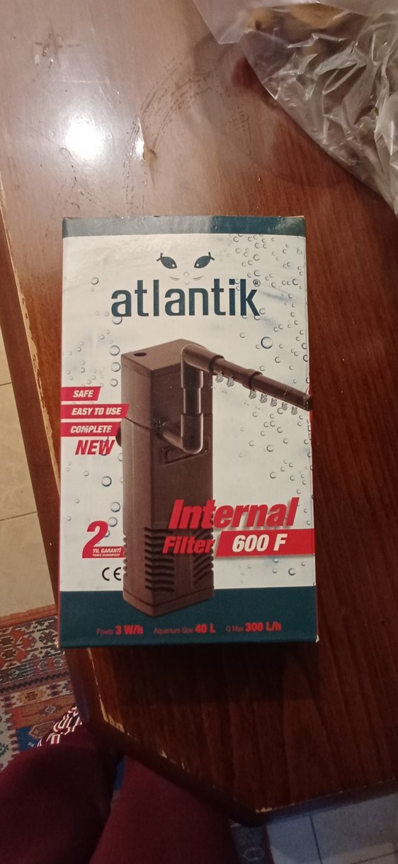 Atlantik İç Pompa Ve Filtre Tümleşik 600F Camel Renk - Görsel 2