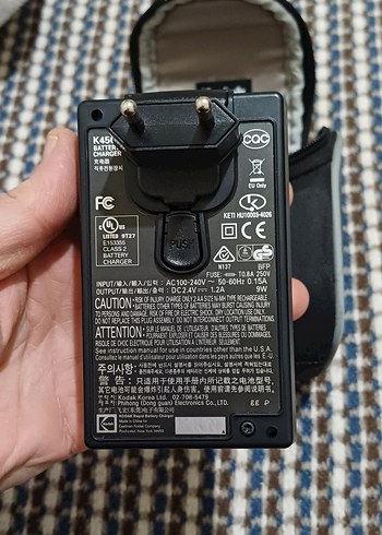 Kodak Siyah Hızlı Ni-MH Batarya Şarj Cihazı - Görsel 3