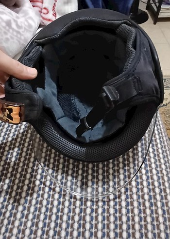 LS2 İspanyol Markası Parlak Siyah Yarım Kask M Bedendir - Görsel 6