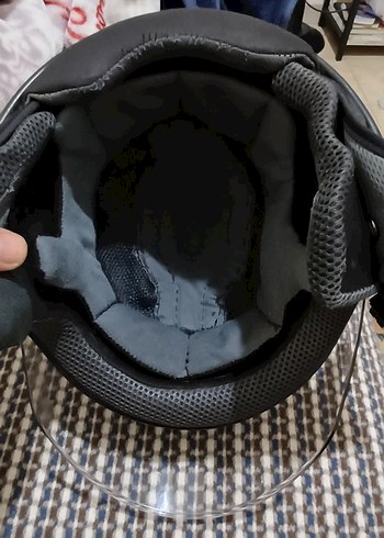 LS2 İspanyol Markası Parlak Siyah Yarım Kask M Bedendir - Görsel 5