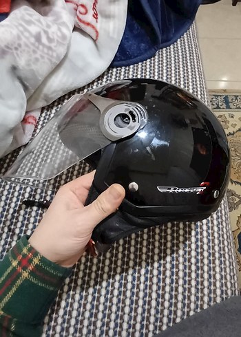 LS2 İspanyol Markası Parlak Siyah Yarım Kask M Bedendir - Görsel 4