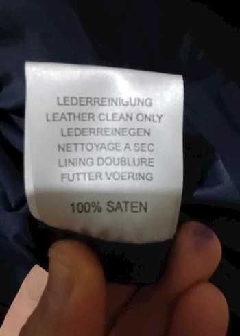 Hakiki Koyun Derisi Siyah Erkek Montu - Görsel 8