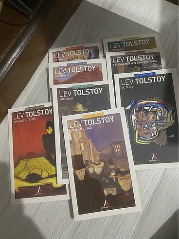 Lev Tolstoy 8 kitap seti