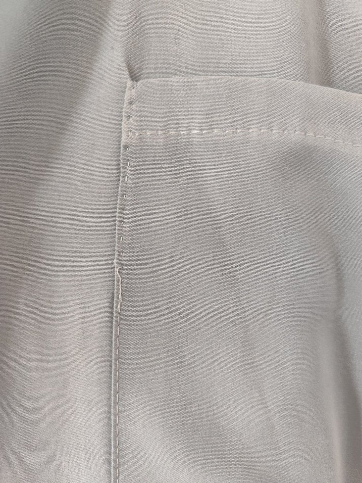 Düğmeli Uzun Kollu  Gömlek - Görsel 4