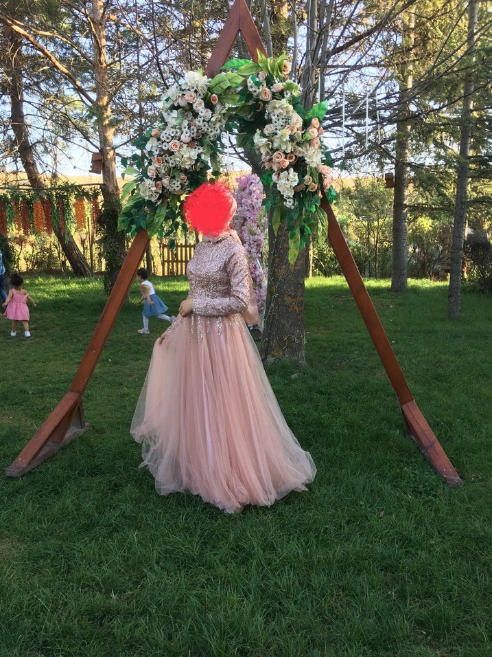 Tesettür abiye, elbise - Görsel 3