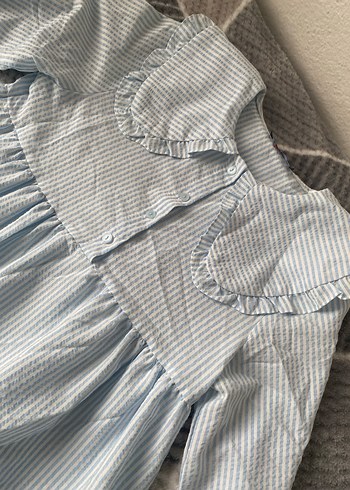 Mavi çizgili gömlek - Görsel 2