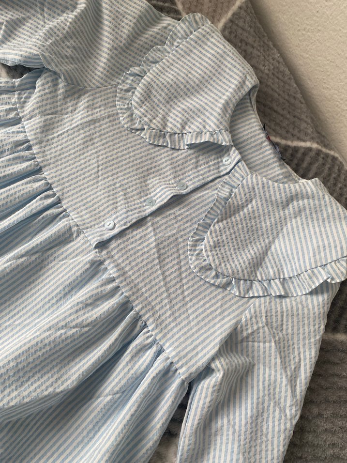 Mavi çizgili gömlek - Görsel 2