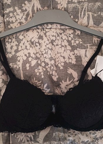 diğer Beden siyah Renk H&M Dantel Push-Up Sütyen