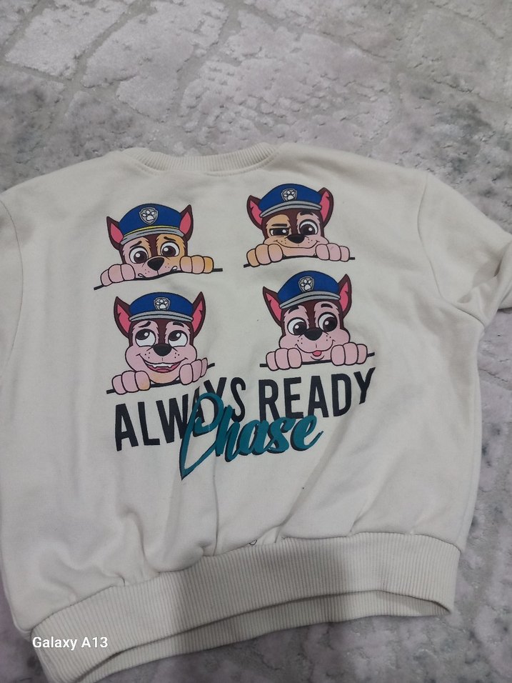 Beyaz Baskılı bebek kiyafeti - Görsel 2