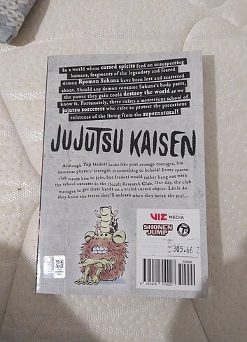  Jujutsu Kaisen Cilt 1