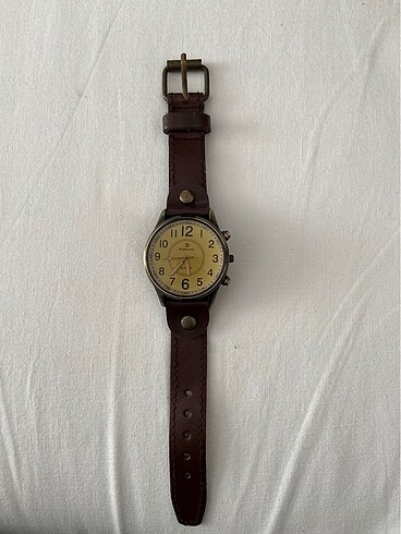 Kahverengi vintage saat