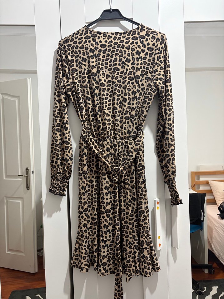 Leopar elbise - Görsel 2