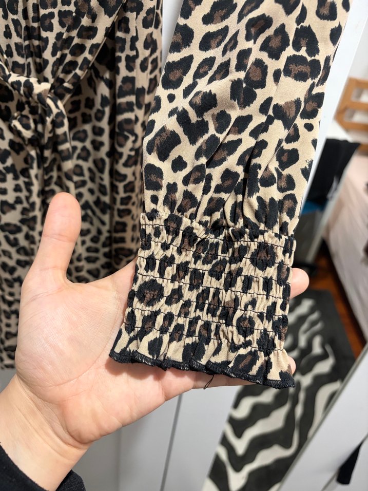 Leopar elbise - Görsel 3