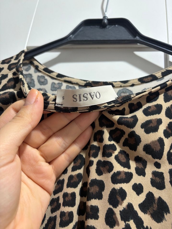Leopar elbise - Görsel 5
